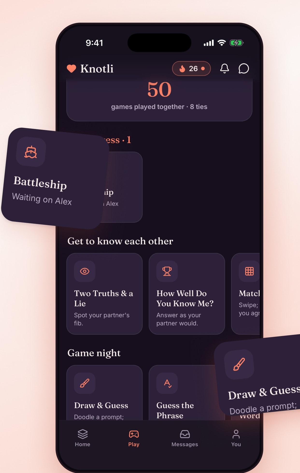Game night, any night.